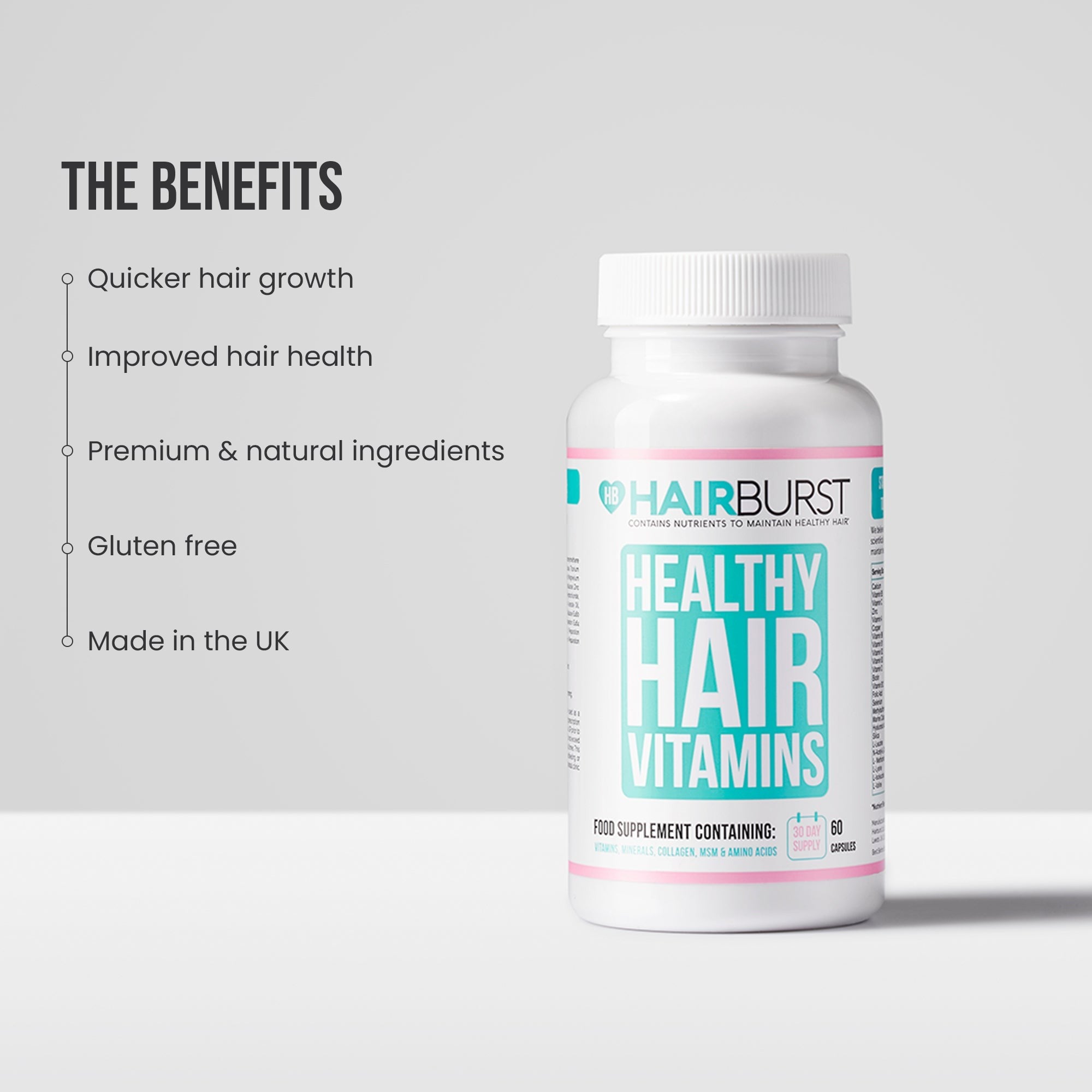 Hairburst Healthy Hair Vitamins 60 Capsules