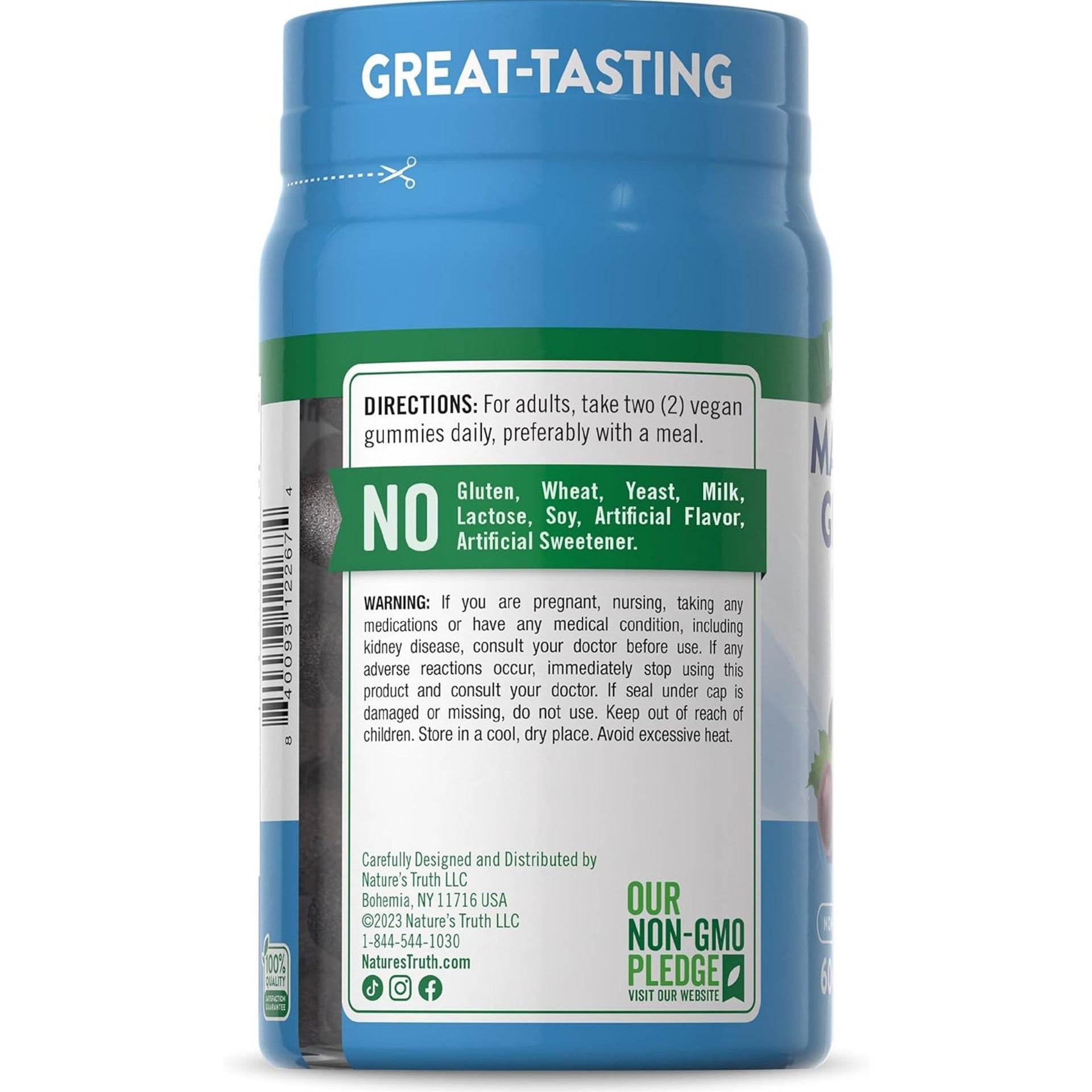 Nature's Truth Magnesium Glycinate 200mg Gummies