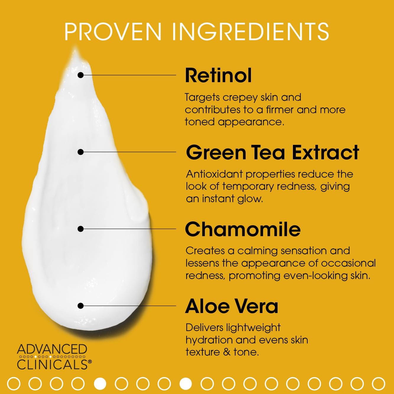 Advanced clinicals retinol firming cream