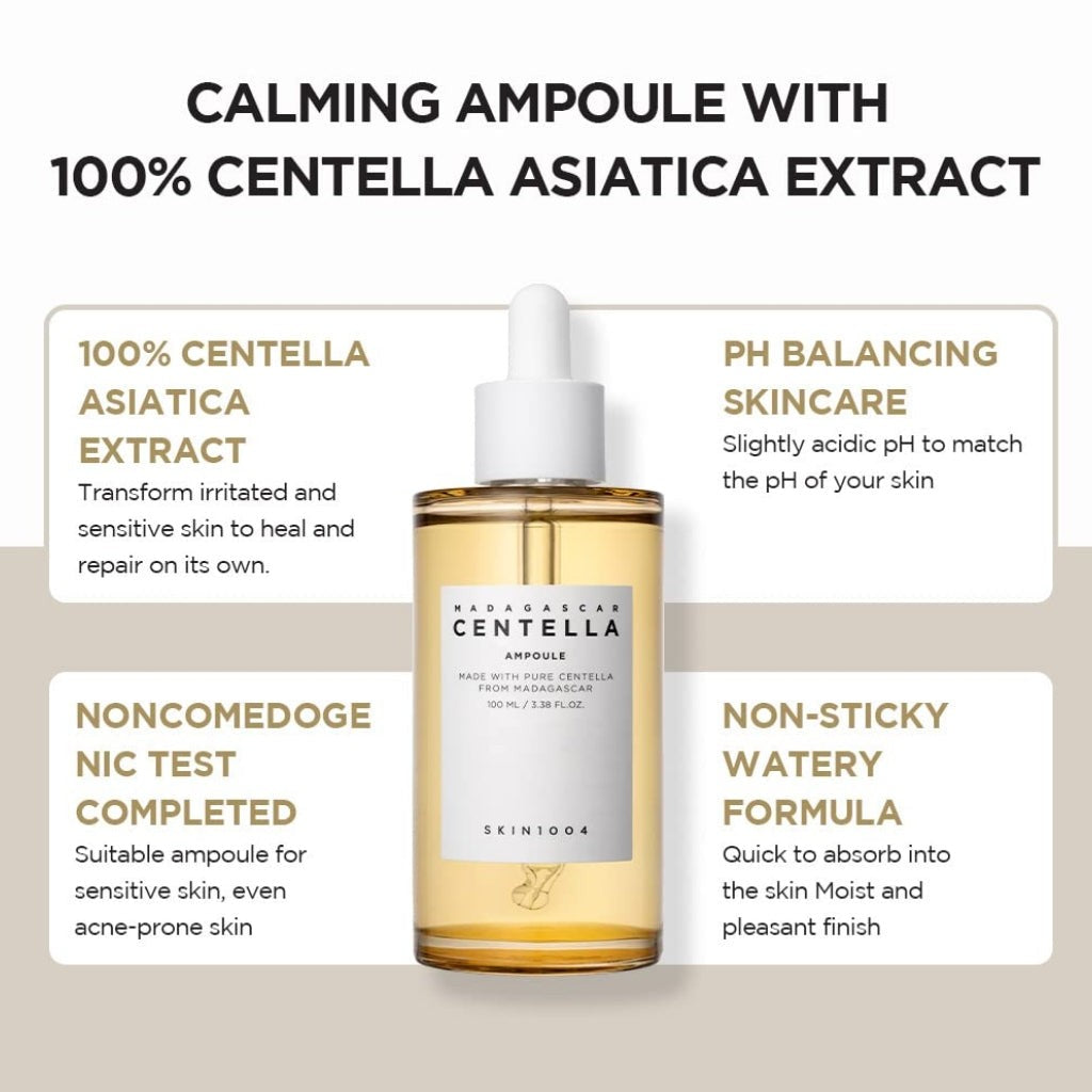 SKIN1004 Madagascar Centella Asiatica Ampoule Facial Serum 55ML