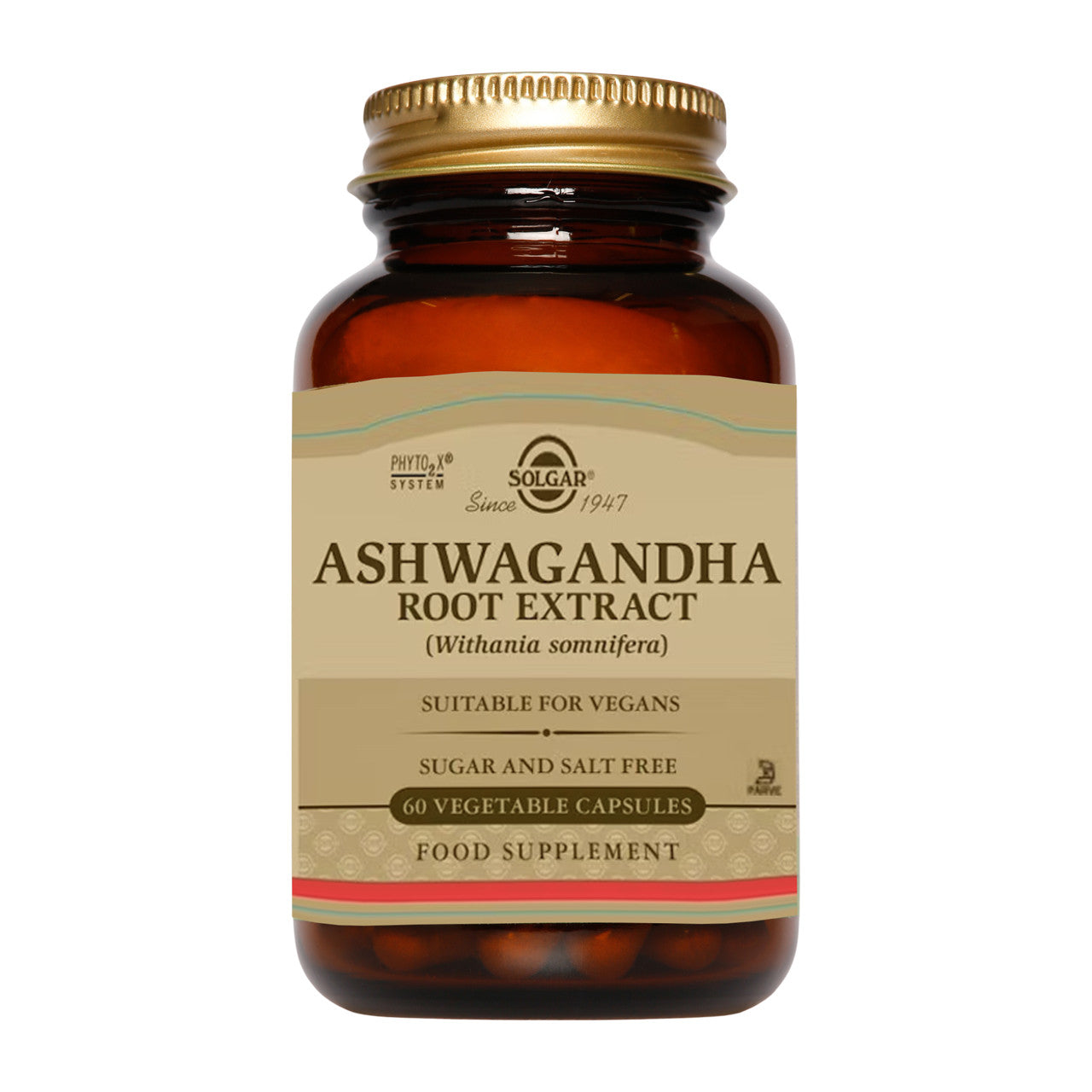 Solgar Ashwagandha Root Extract - 60 Vegetable Capsules