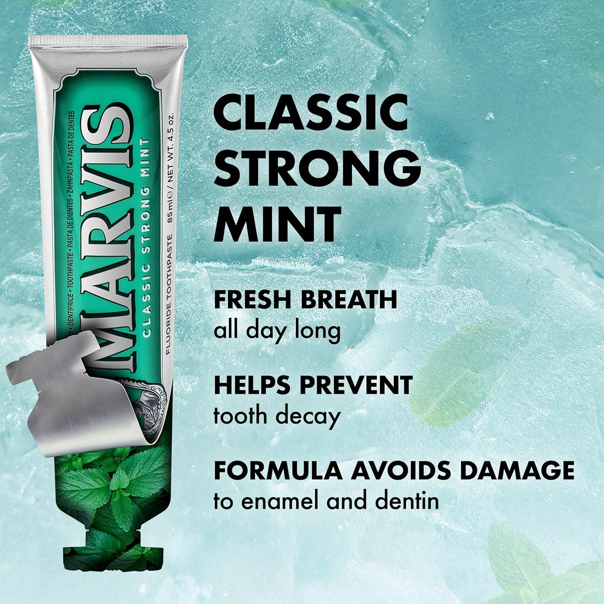 Marvis Classic Strong Mint Toothpaste