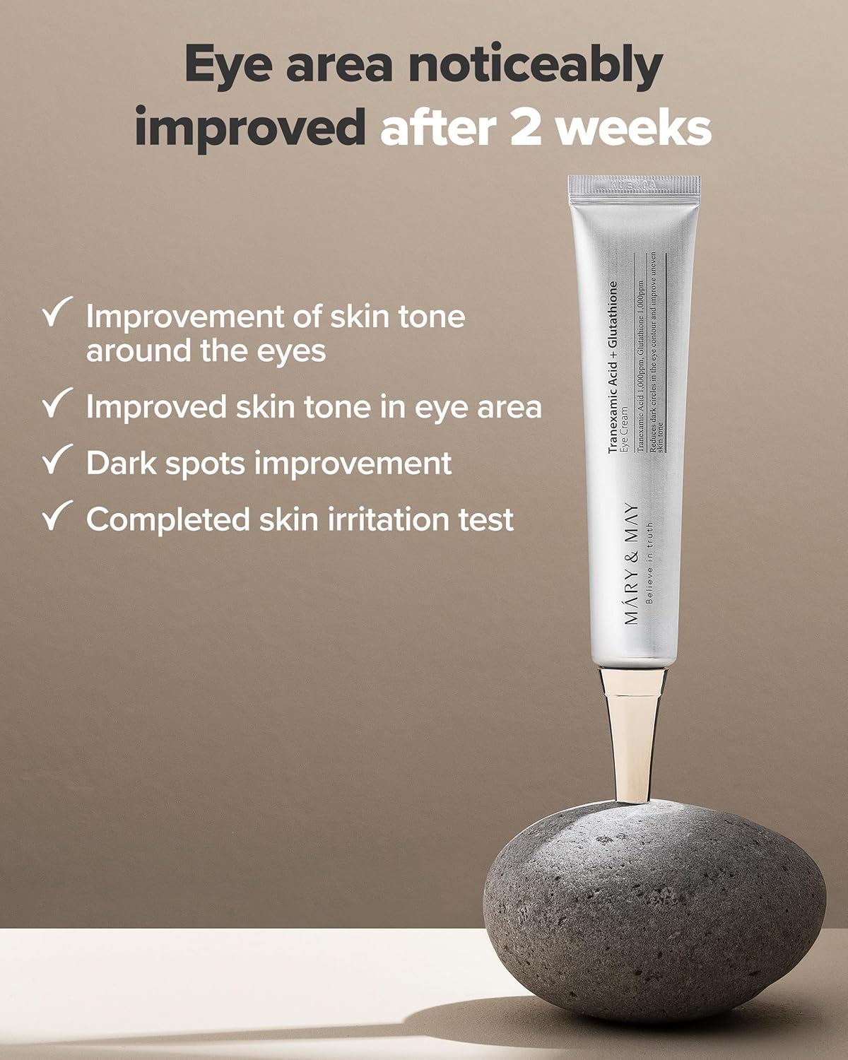 MARY & MAY Tranexamic Acid + Glutathion Eye Cream