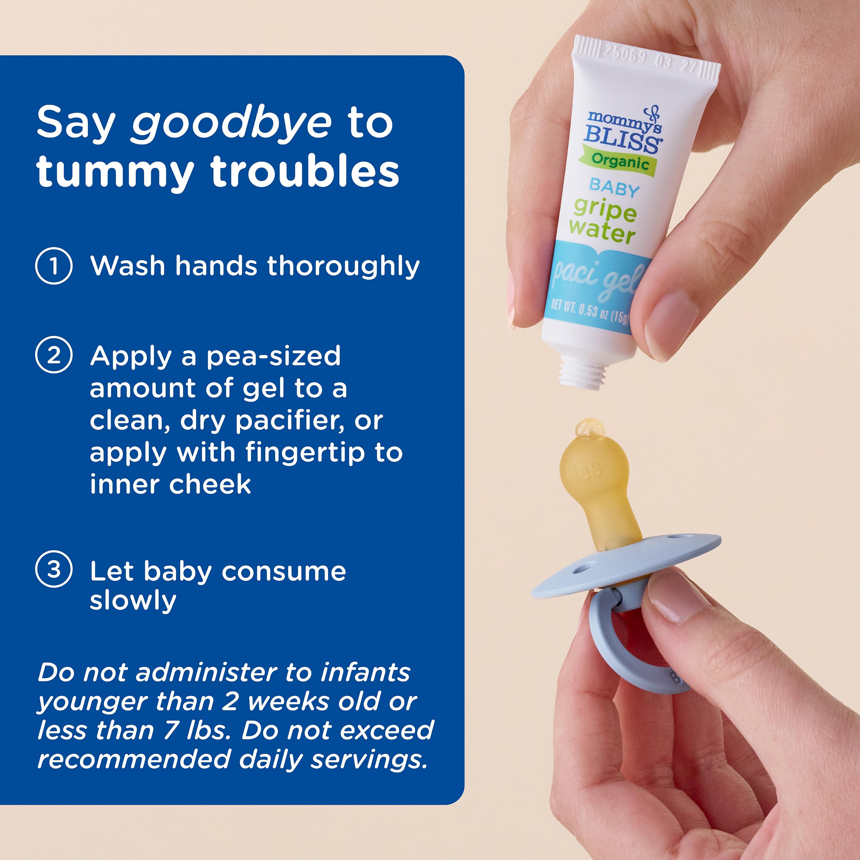 Mommy’s Bliss Organic Gripe Water Paci Gel*