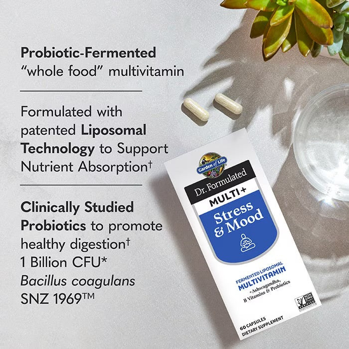 Dr. Formulated Multi Plus Stress and Mood-60ct