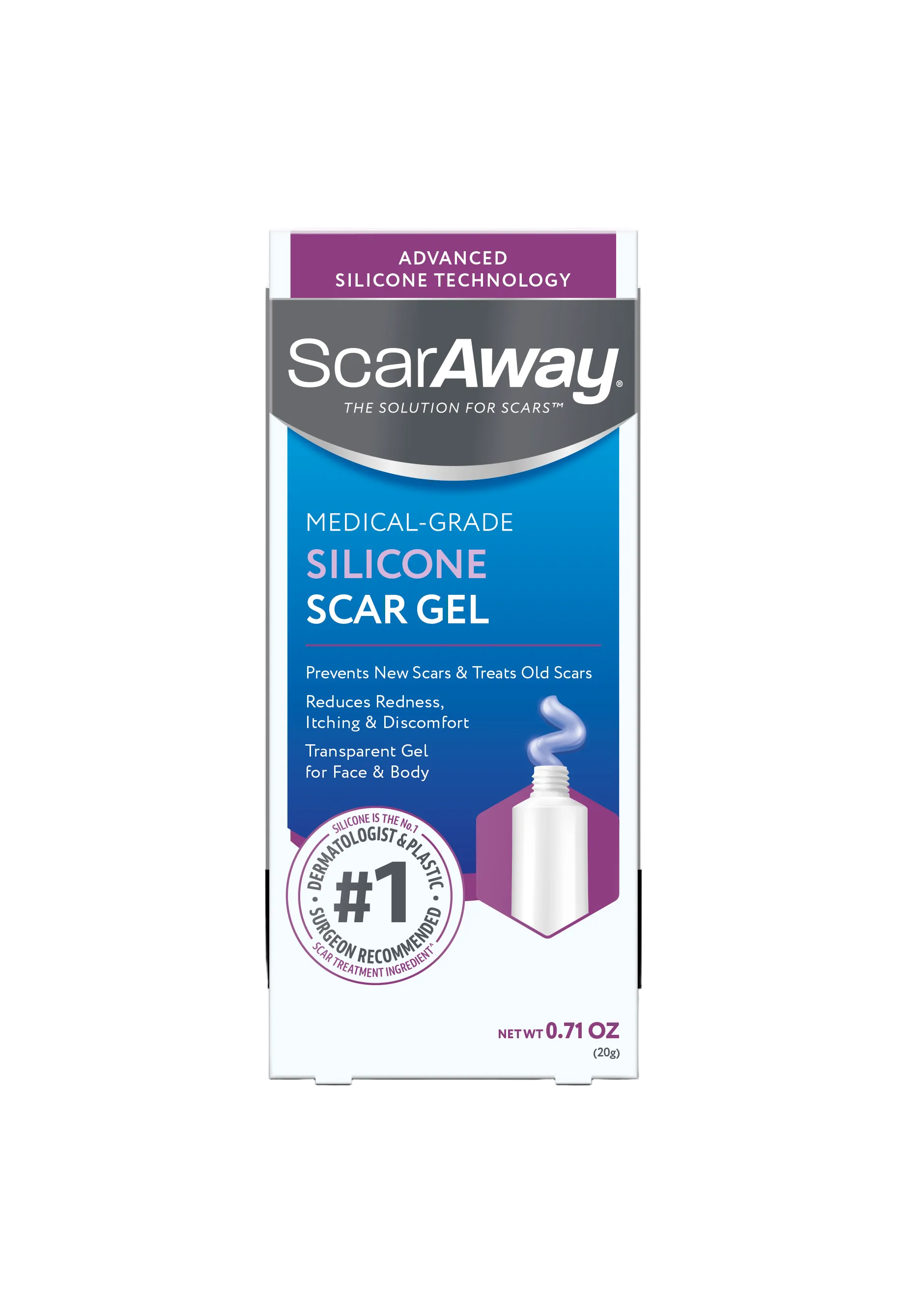 ScarAway Silicone
Scar Gel (20g)