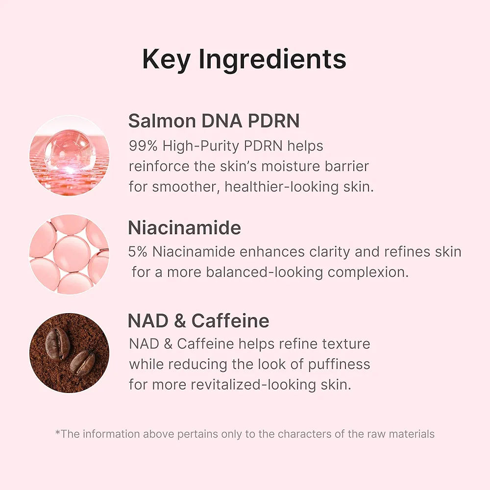 medicube PDRN Pink Tension Up Mask | with Salmon PDRN, NAD & Caffeine
