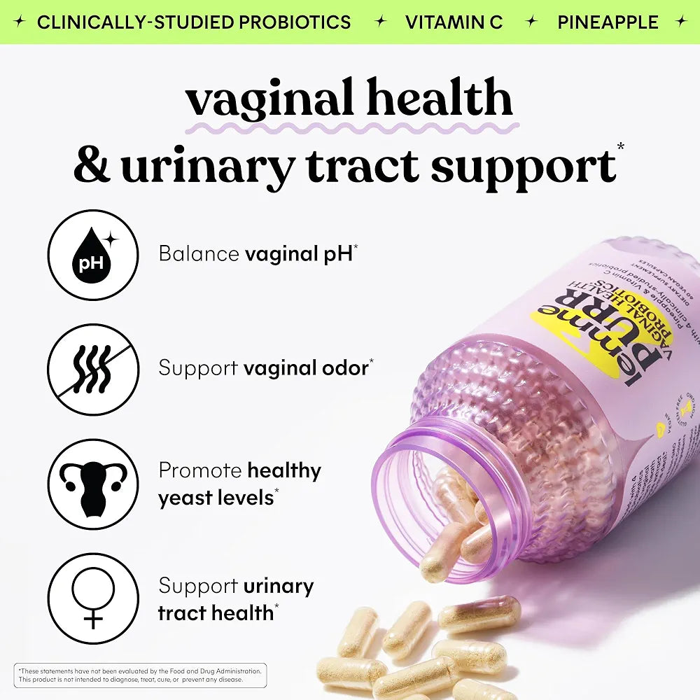 Lemme Purr Vaginal Probiotics for Women capsules