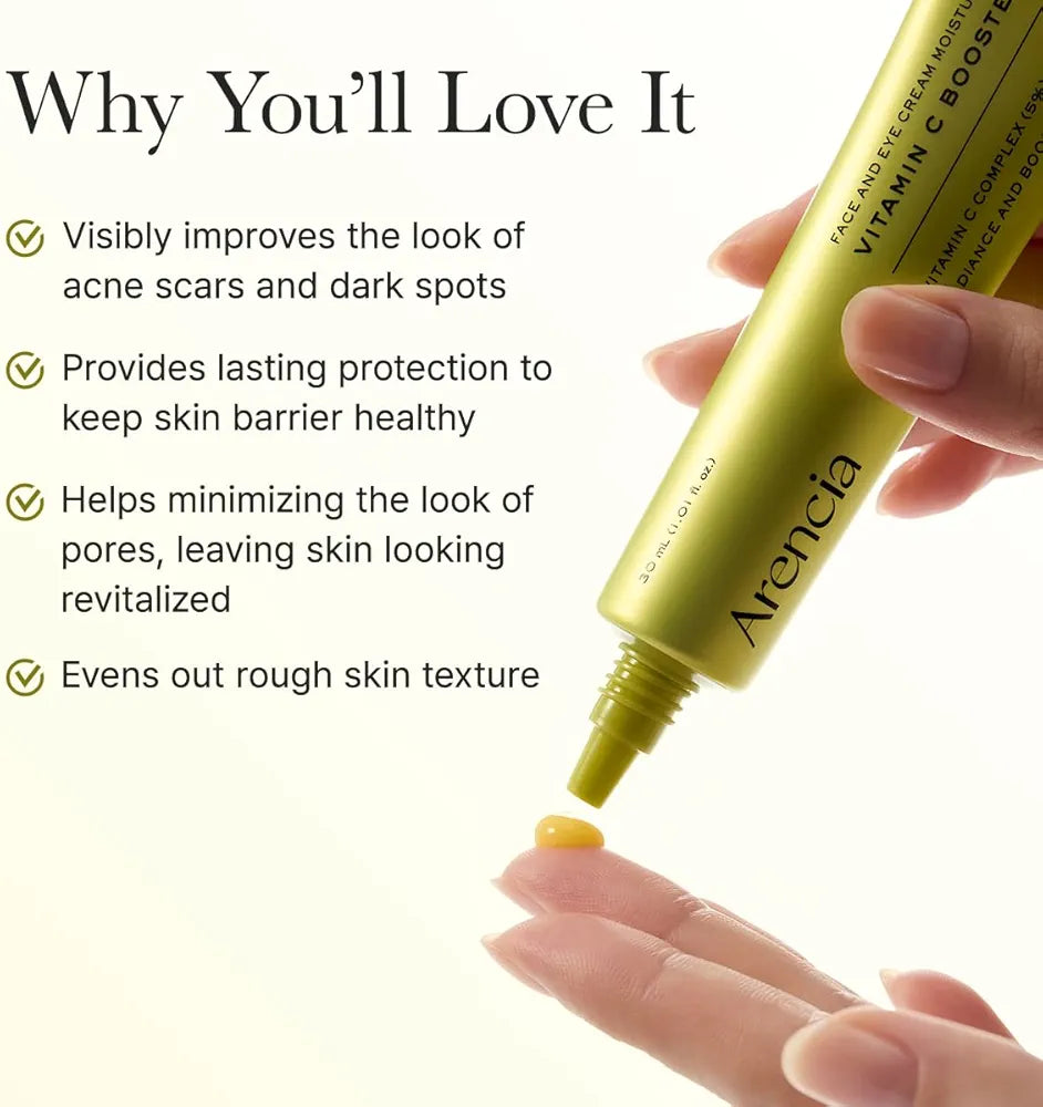 Arencia Vitamin C Booster Shot Serum with Glutathione, Niacinamide and Vitamin E