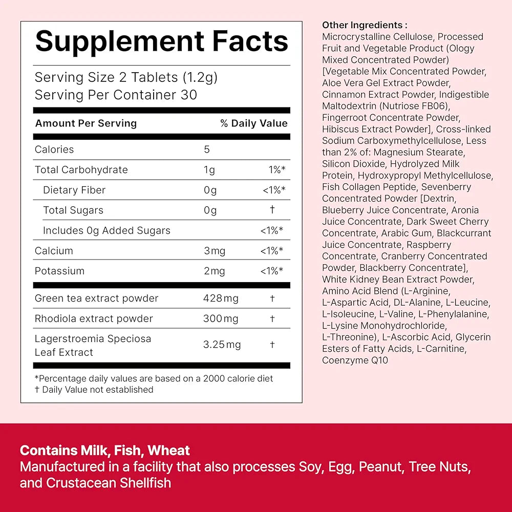 FOODOLOGY Coleology Cut PRO (30Days) - Support Weight Loss and Burn Calories for a Balanced Diet and Regular Activity
