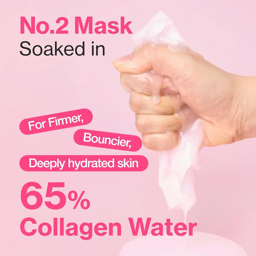 numbuzin No.2 - Rose PDRN Collagen Plumping Sheet Mask