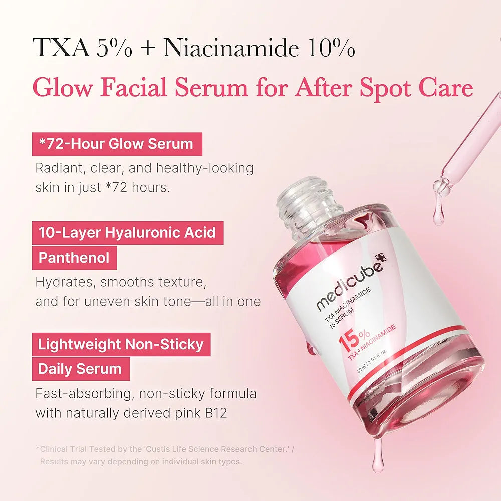 Medicube TXA+Niacinamide 15% Glow Facial Serum