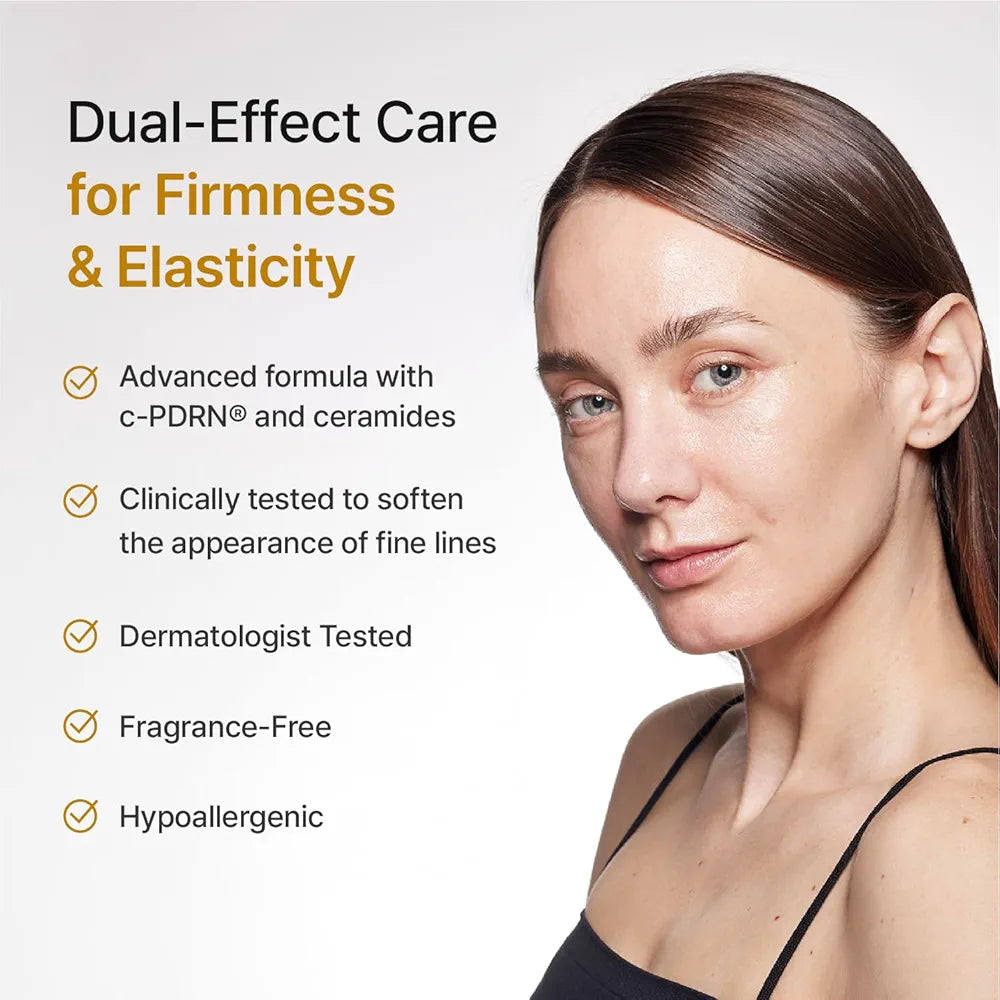 Rejuran Dual Effect Ampoule c-PDRN® 0.5% Rejuvenating Serum for Visible Firmness & Barrier Support -