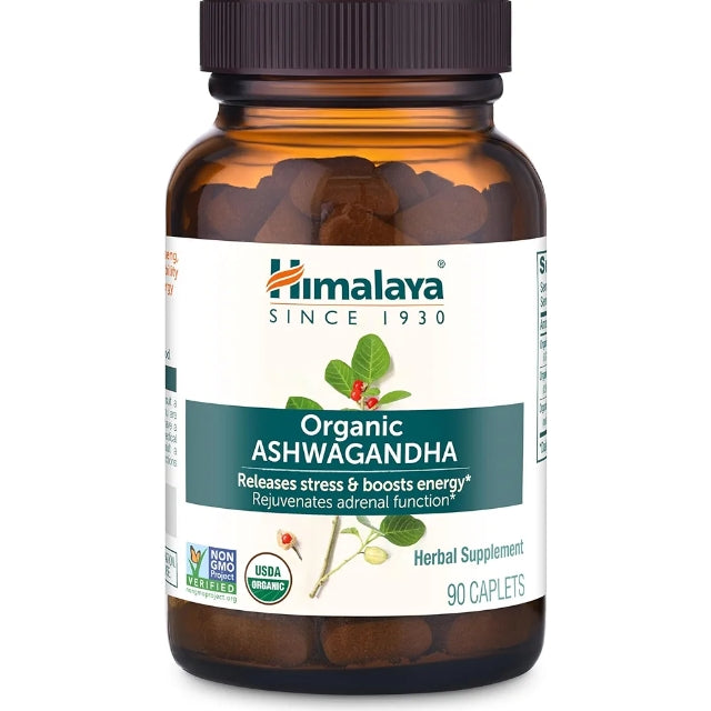 Himalaya Organic Ashwagandha Root, 90 Day Supply