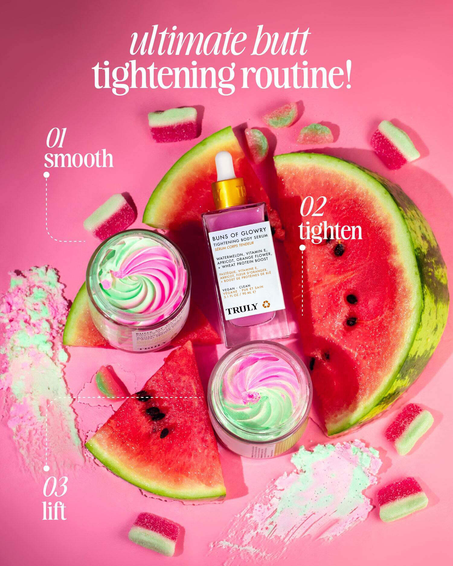 Truly Buns Of Glowry Tightening Body Serum