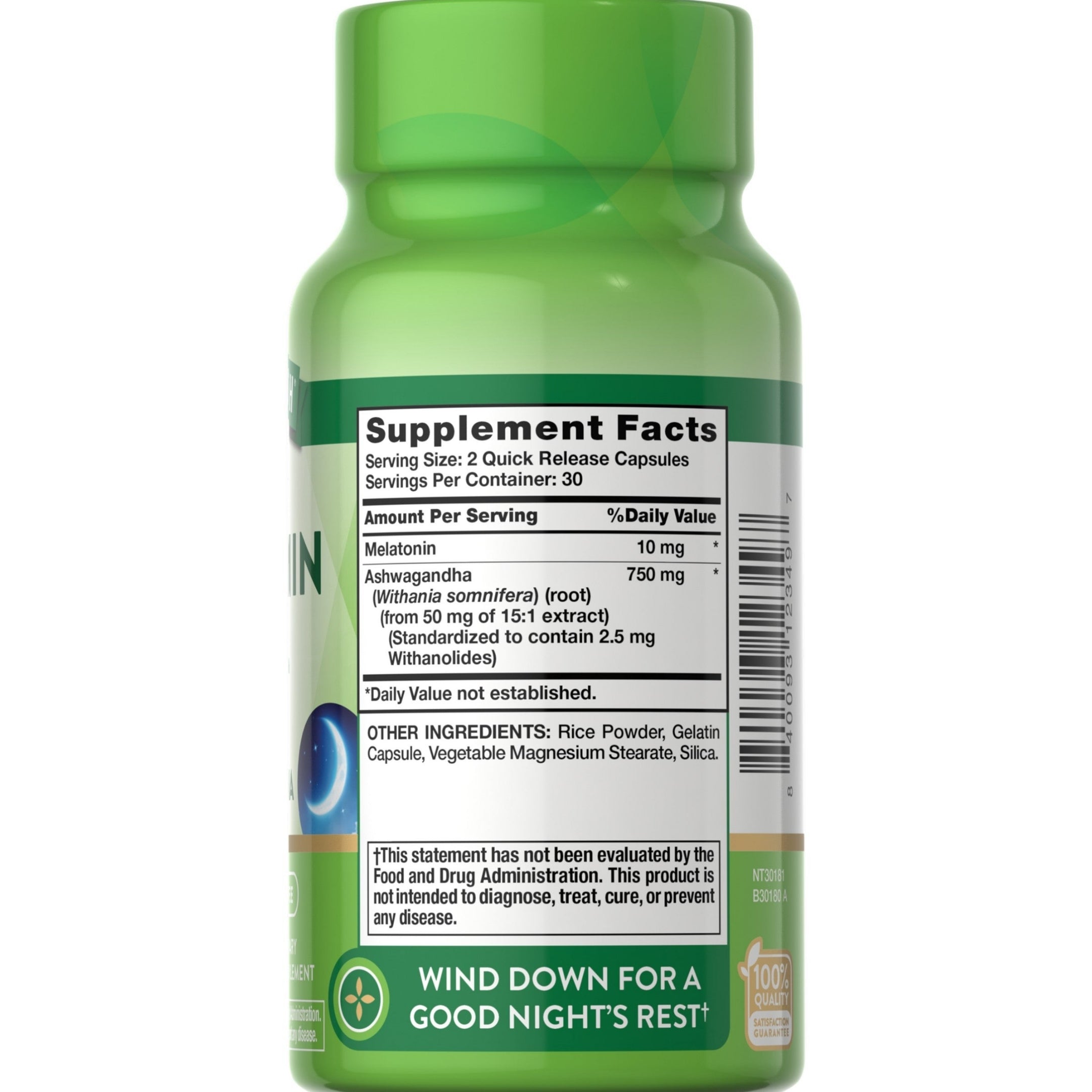 Nature's truth Melatonin+Ashwagandha