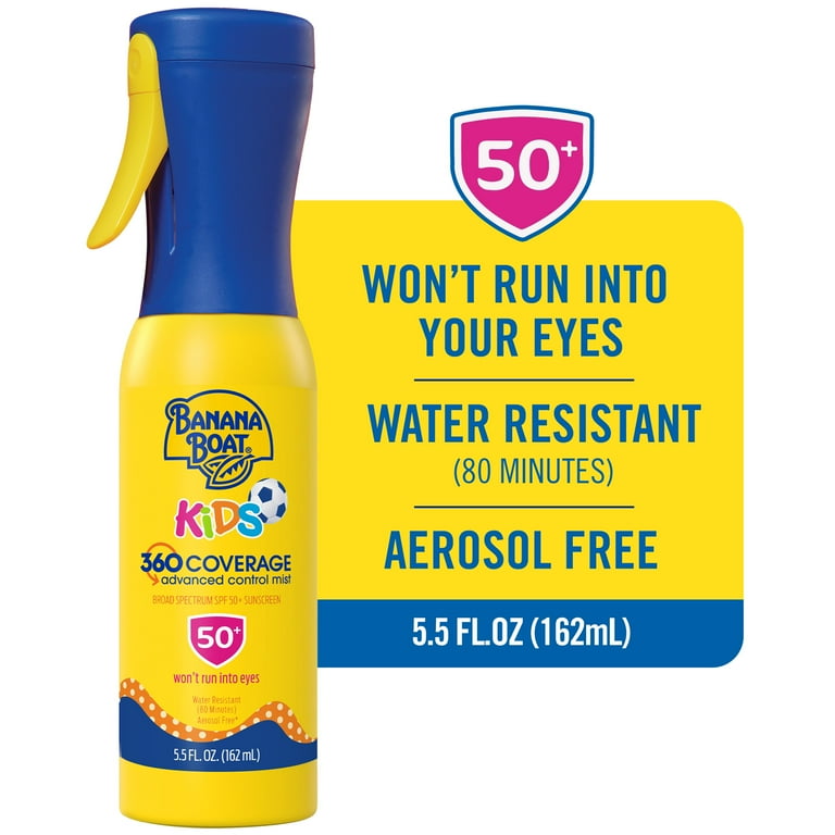 Banana Boat Kids 360 Coverage SPF 50 Sunscreen Mist