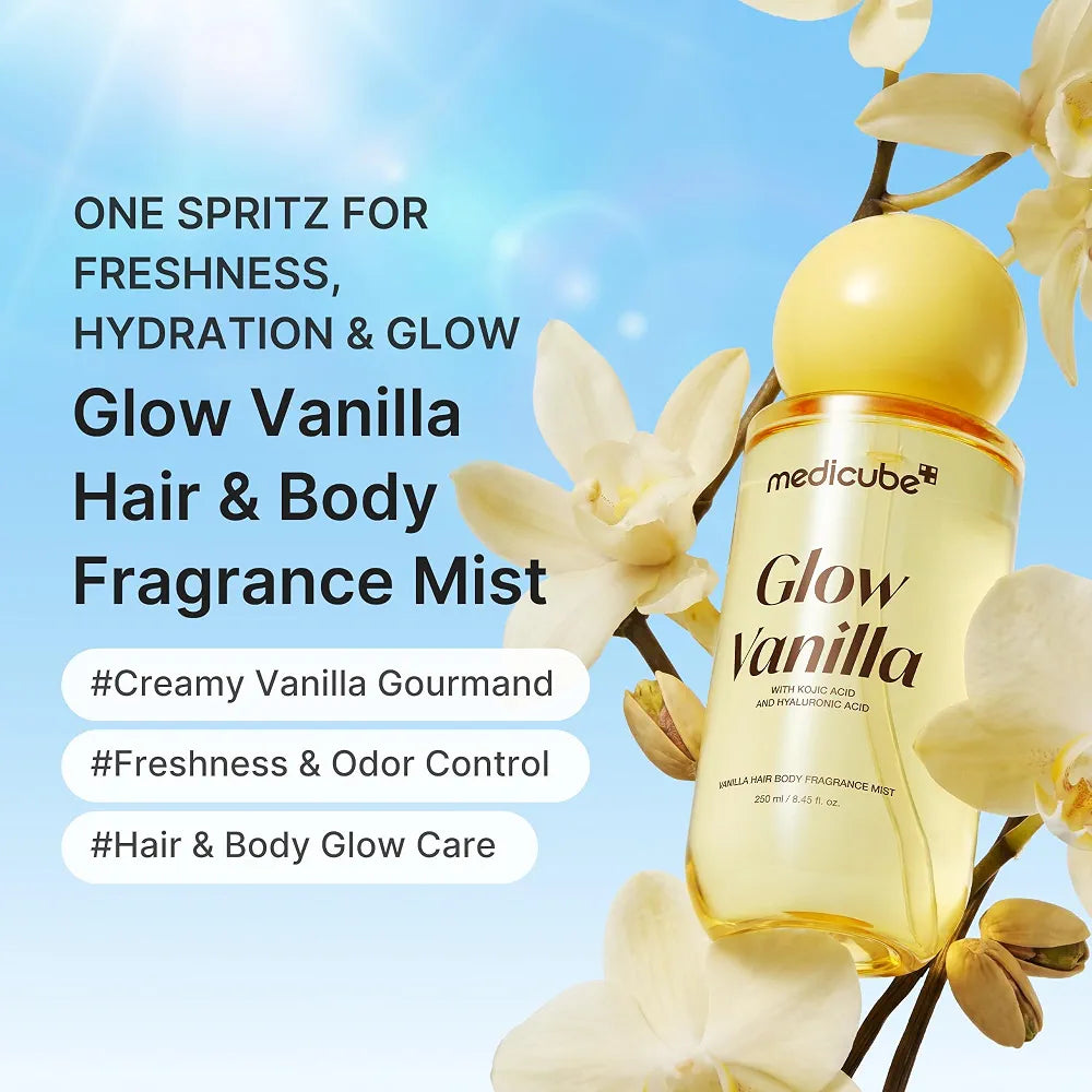 medicube Glow Vanilla Hair & Body Fragrance Mist