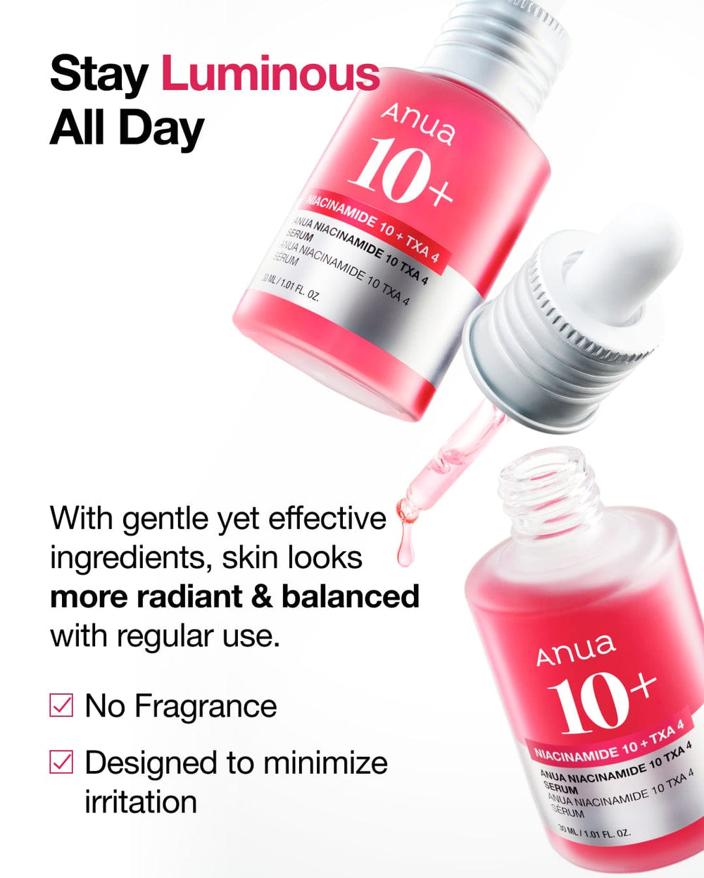 Anua 10% Niacinamide+ 4% Tranexamic Acid Serum