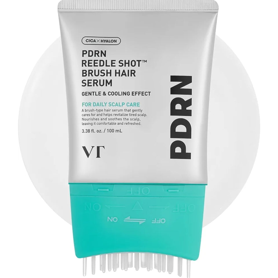 VT COSMETICS PDRN Reedle Shot Brush Hair Serum
