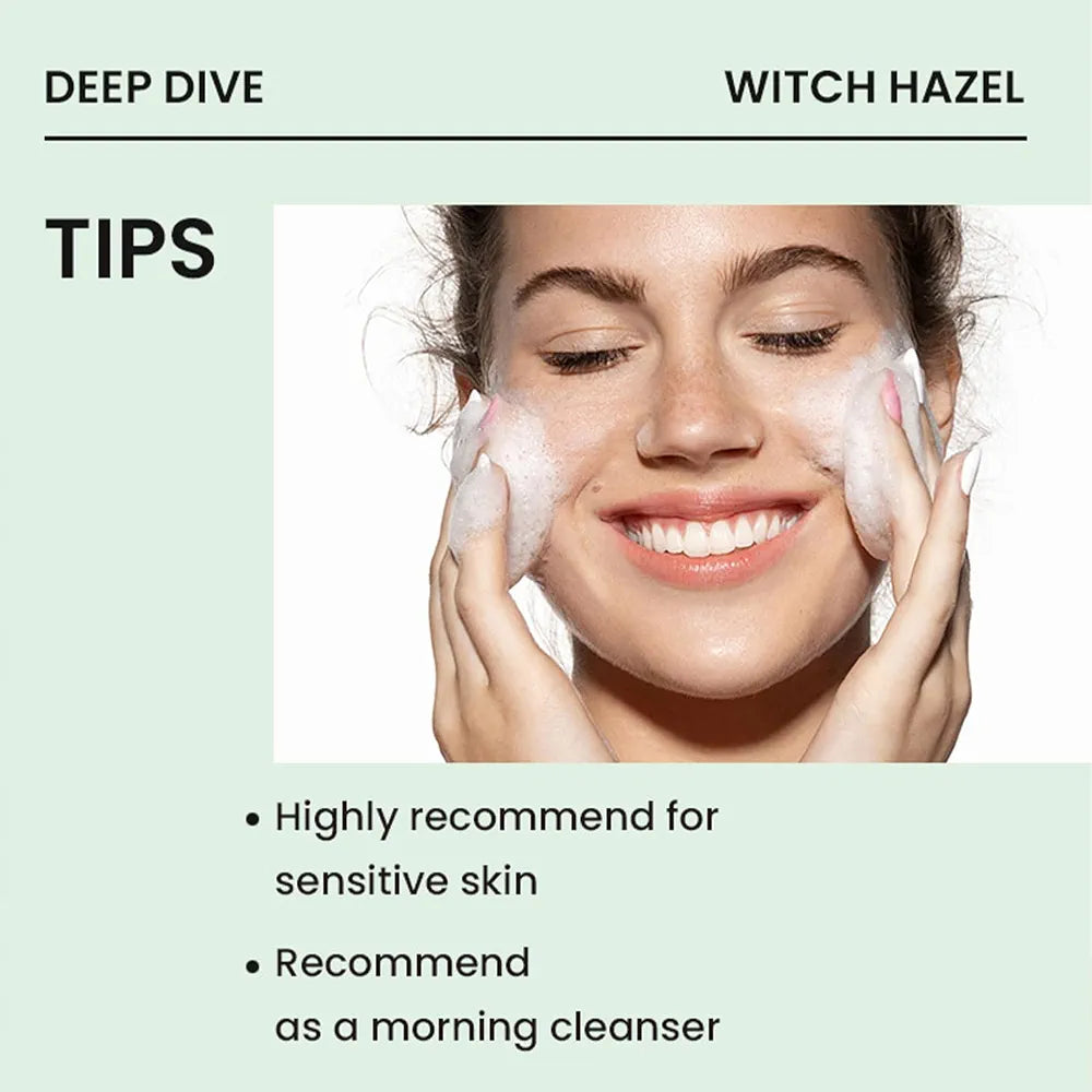 HEIMISH pH 5.5 All Clean Green Foam Moisturizing Facial Cleanser with Amino Acids, Gentle Foam