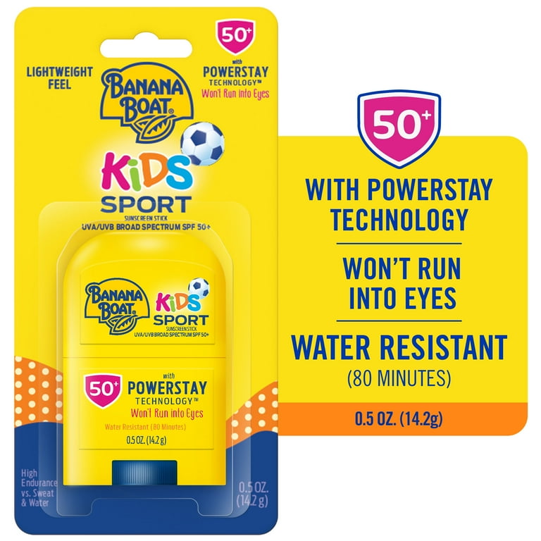Banana Boat Sport Kids Sunscreen Stick SPF 50