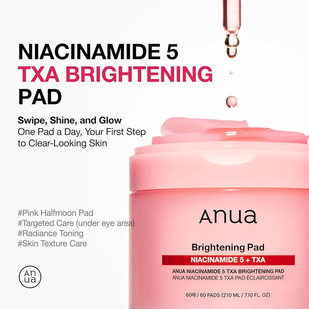 Anua Niacinamide 5 TXA Toner Pads