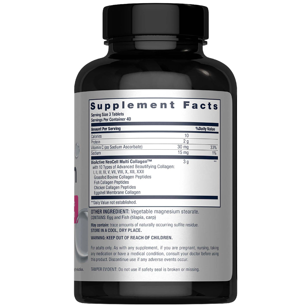 NEOCELL Multi Collagen Advanced Beauty Series, 120 Caplets