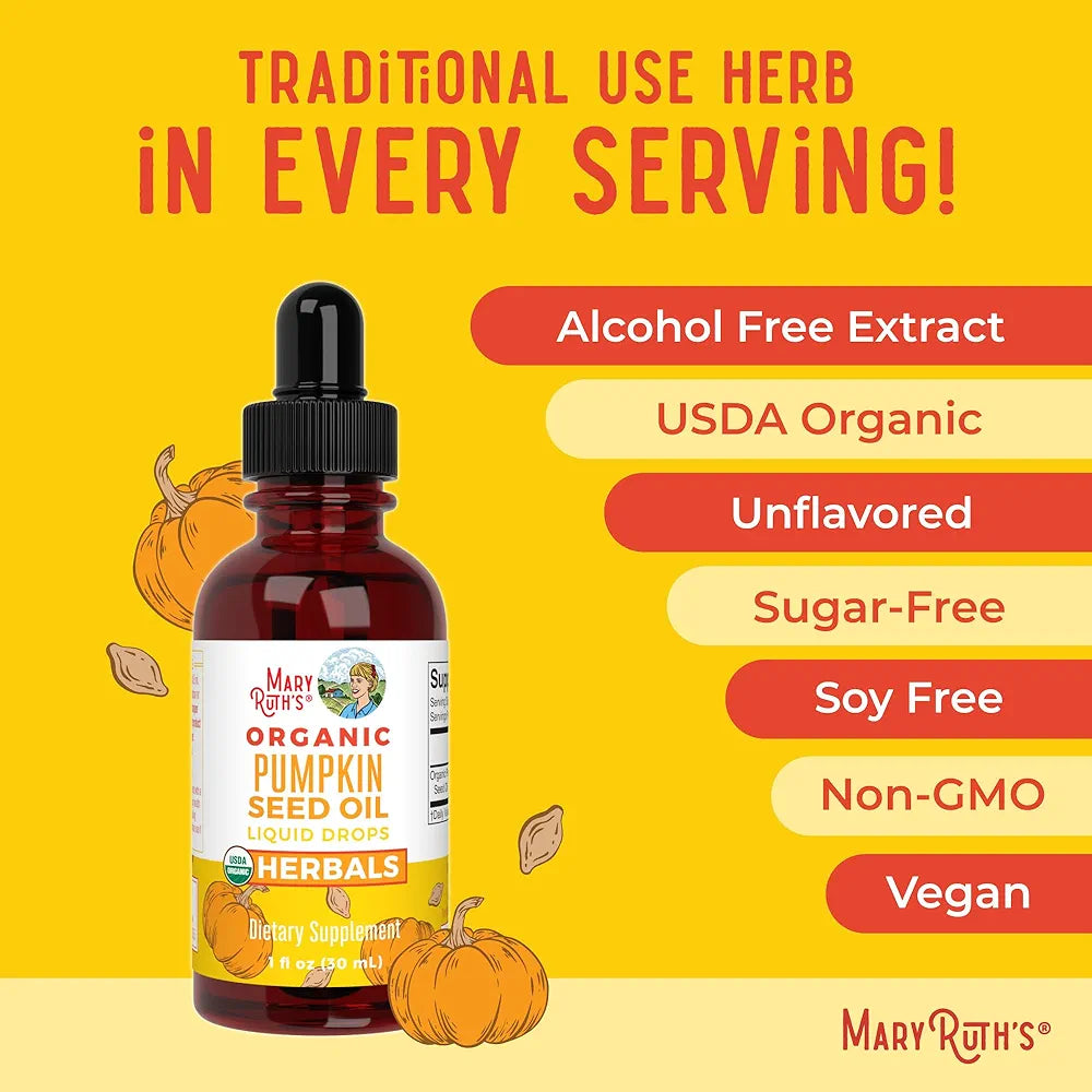 MaryRuth Organics Pumpkin Seed Oil Cold Pressed