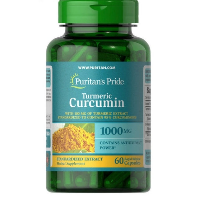 Puritan's Pride
Turmeric Curcumin 1000 mg 60 Capsules