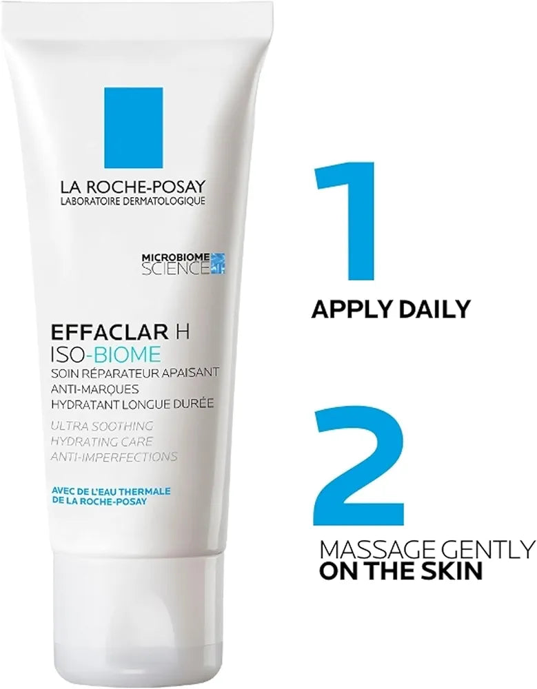 La Roche-Posay Effaclar H Iso-Biome Ultra Soothing Hydrating Care Cream - 40ml