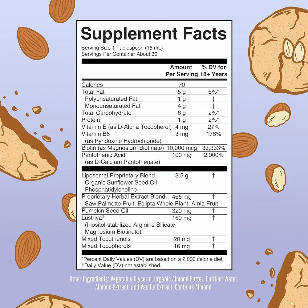 MaryRuth Organics Women's Hair Growth MAX Liposomal 450 ml
