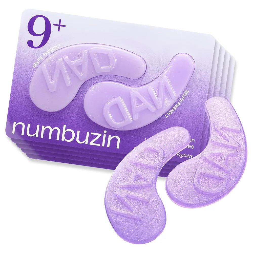 numbuzin No.9 Eye Patches | NAD+ Collagen Under Eye Patches