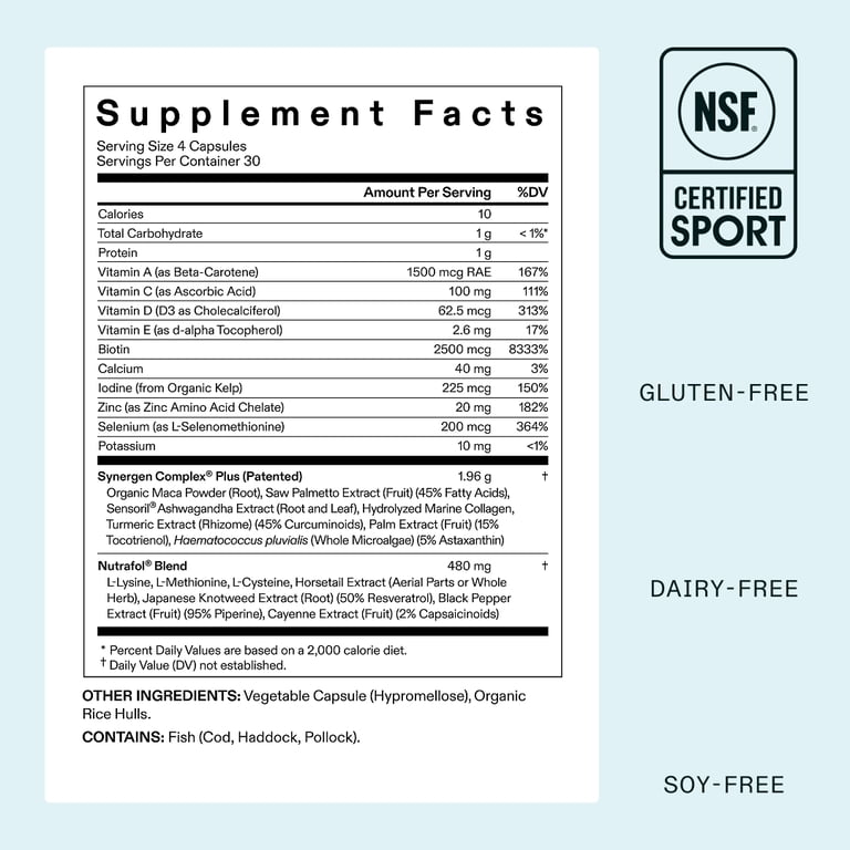 Nutrafol Women's Balance Hair Growth Supplements