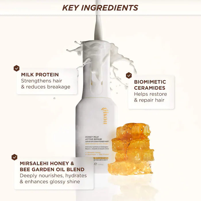 Gisou
Honey Milk Active Repair Leave In Conditioner Mist