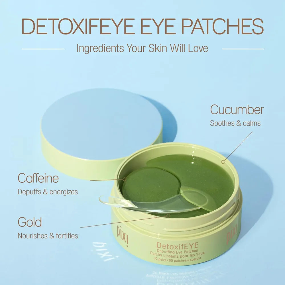 Pixi DetoxifEYE Depuffing Hydrogel Under-Eye Patches
