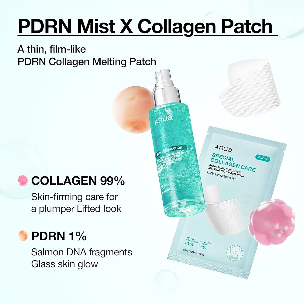 Anua PDRN Collagen Melting Patch for Neck, Lifting and Firming