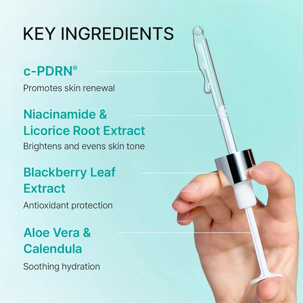 Rejuran Turnover Ampoule c-PDRN® 0.5% Renewing Serum for Smooth Texture & Glass Skin