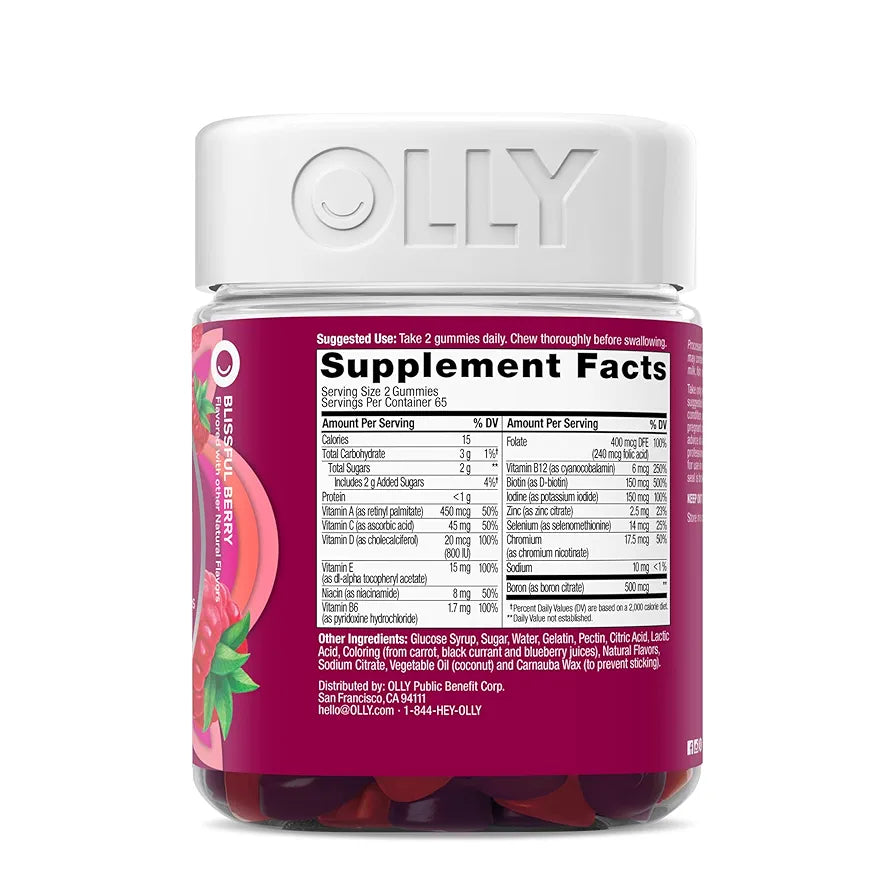 OLLY Women's Daily Multivitamin Gummy