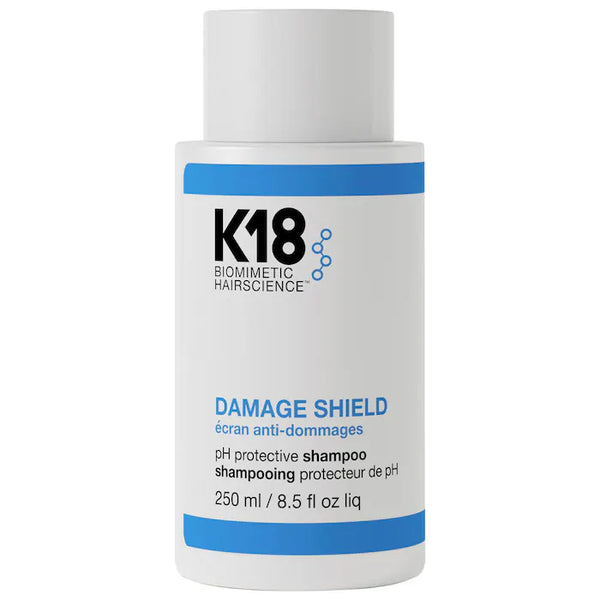 K18 Biomimetic Hairscience
DAMAGE SHIELD pH Protective Shampoo 250ML
