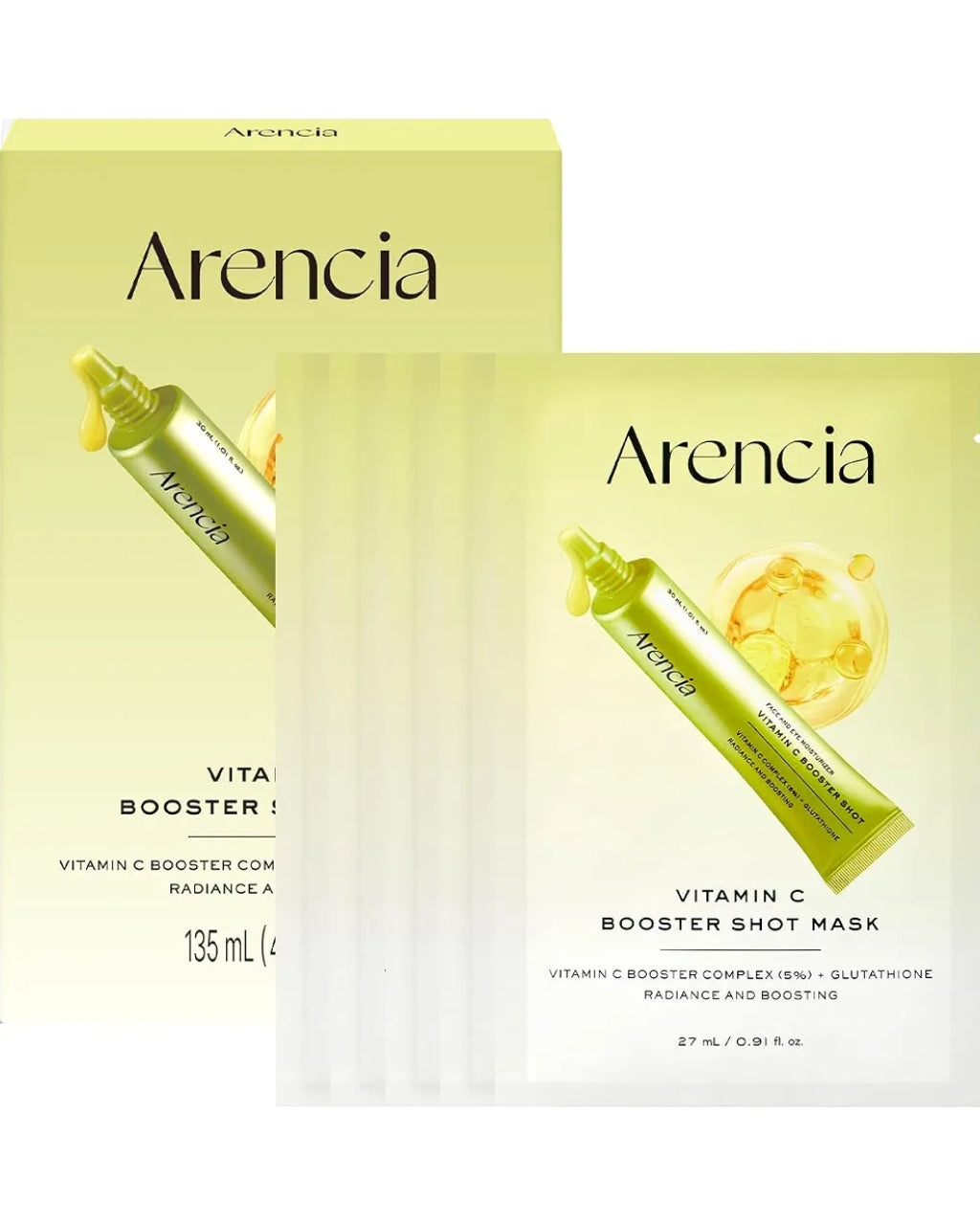 ARENCIA Vitamin C Booster Sheet Mask