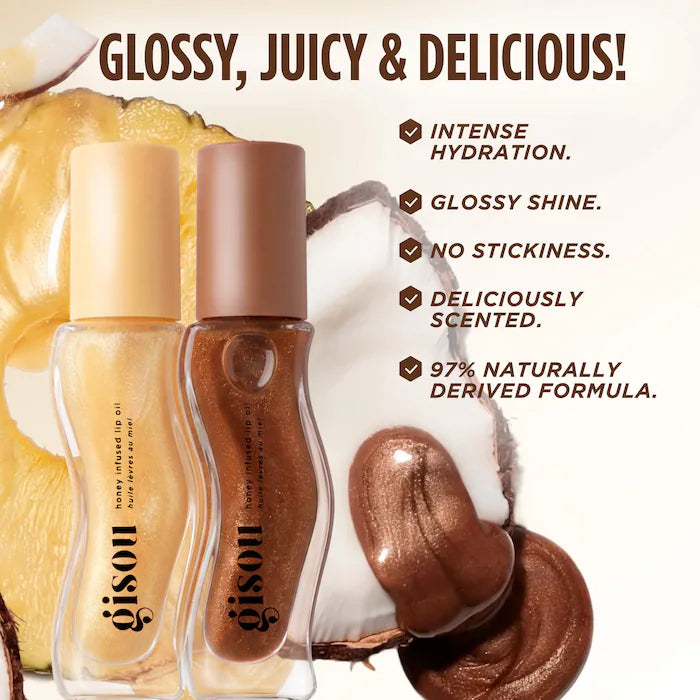 Gisou
Honey Infused Hydrating Lip Oil