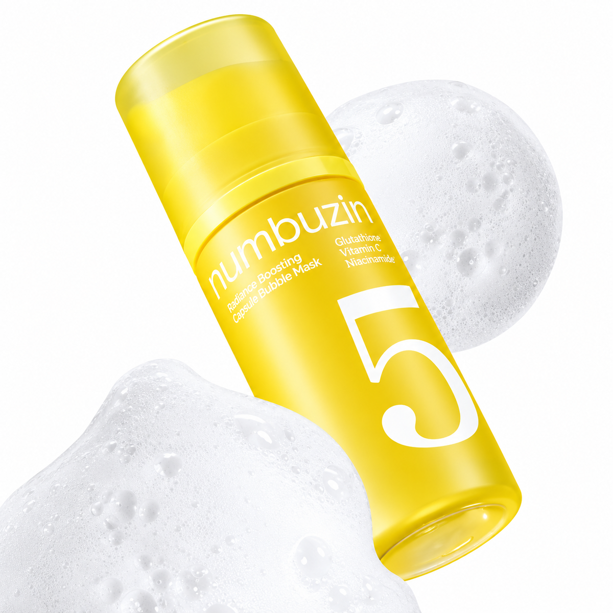 numbuzin No.5 Radiance Boosting Capsule Bubble Mask