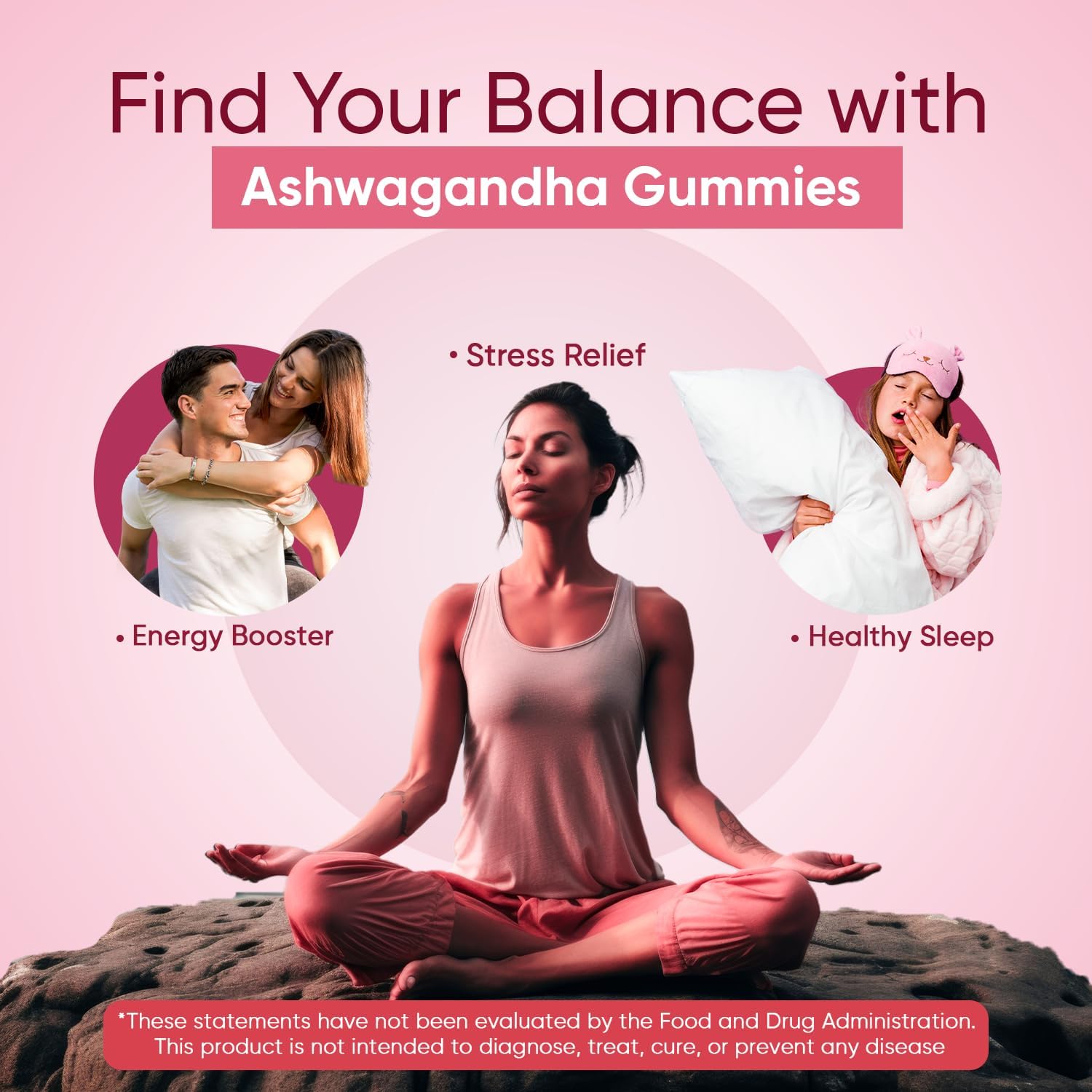 WeightWorld Ashwagandha Gummies 1200mg - 120 Vegan Gummies (2 Months Supply)