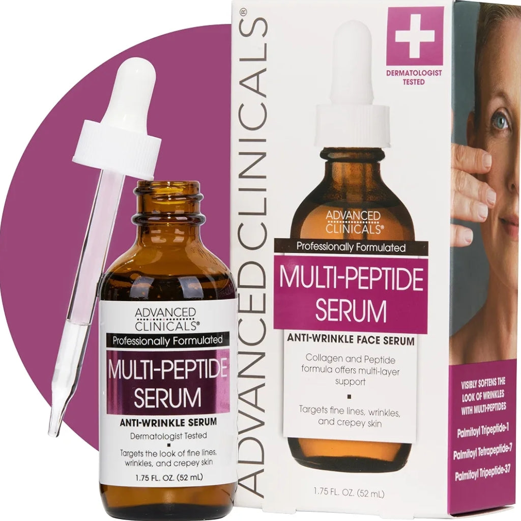 Advanced Clinicals Multi Peptides Serum For Face