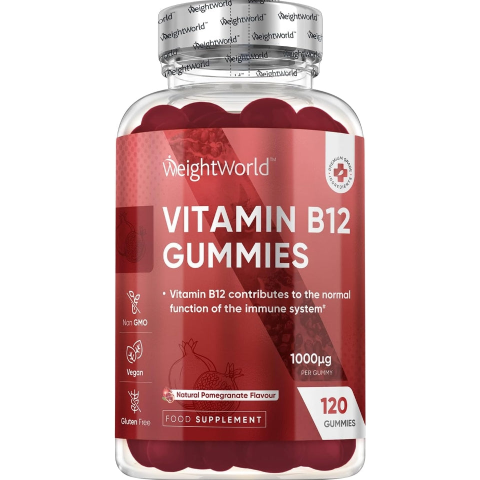 WeightWorld Vitamin B12 Gummies, 120 Gummies