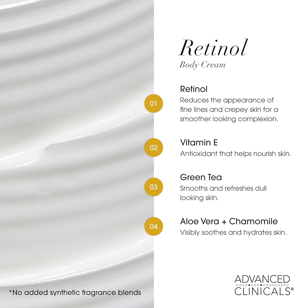 Advanced clinicals retinol firming cream