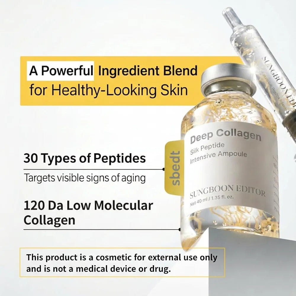 SUNGBOON EDITOR Collagen Silk Peptide Intensive Ampoule