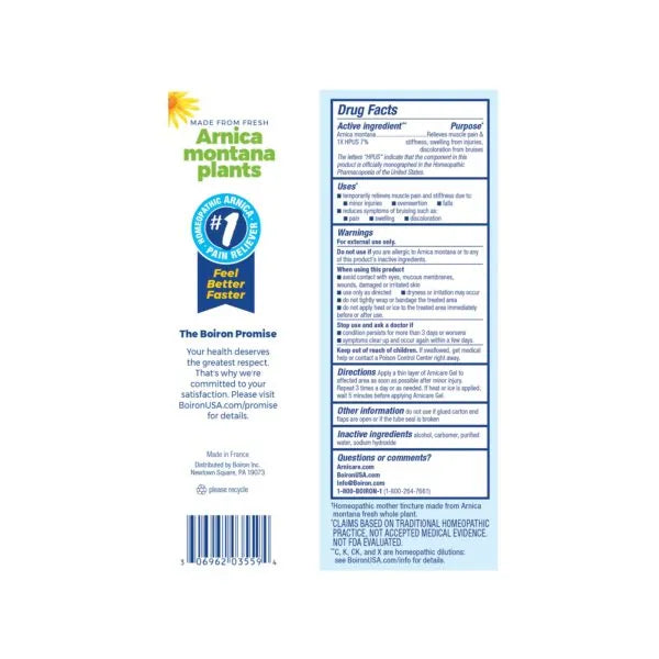 Boiron Arnicare Pain Relief Gel (45 g)