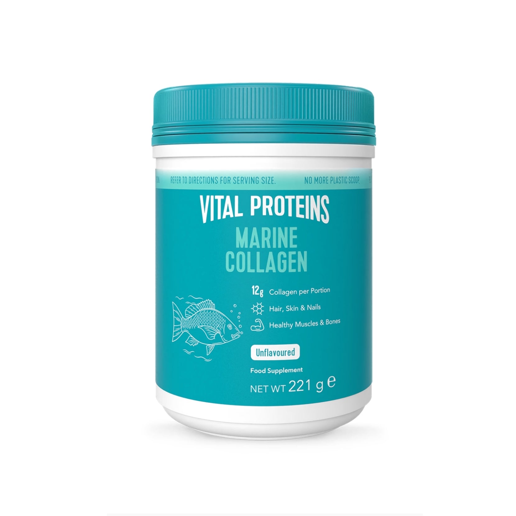 Vital Proteins Marine Collagen Peptides Powder Supplement for Skin Hair Nail Joint